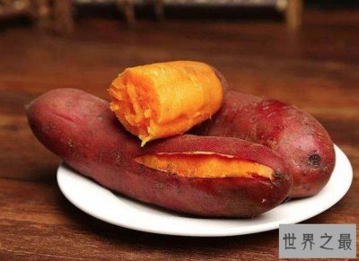 ​世界上钾含量最高的美食，每个红薯都有694克的钾